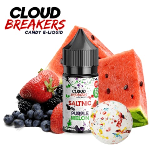 كلاود بريكرز سولت  Purple Melon نكهة  عنب بطيخ - صورة رقم 1 - كلاود بريكرز سولت  Purple Melon نكهة  عنب بطيخ | تسوق الآن من فيب السعودية